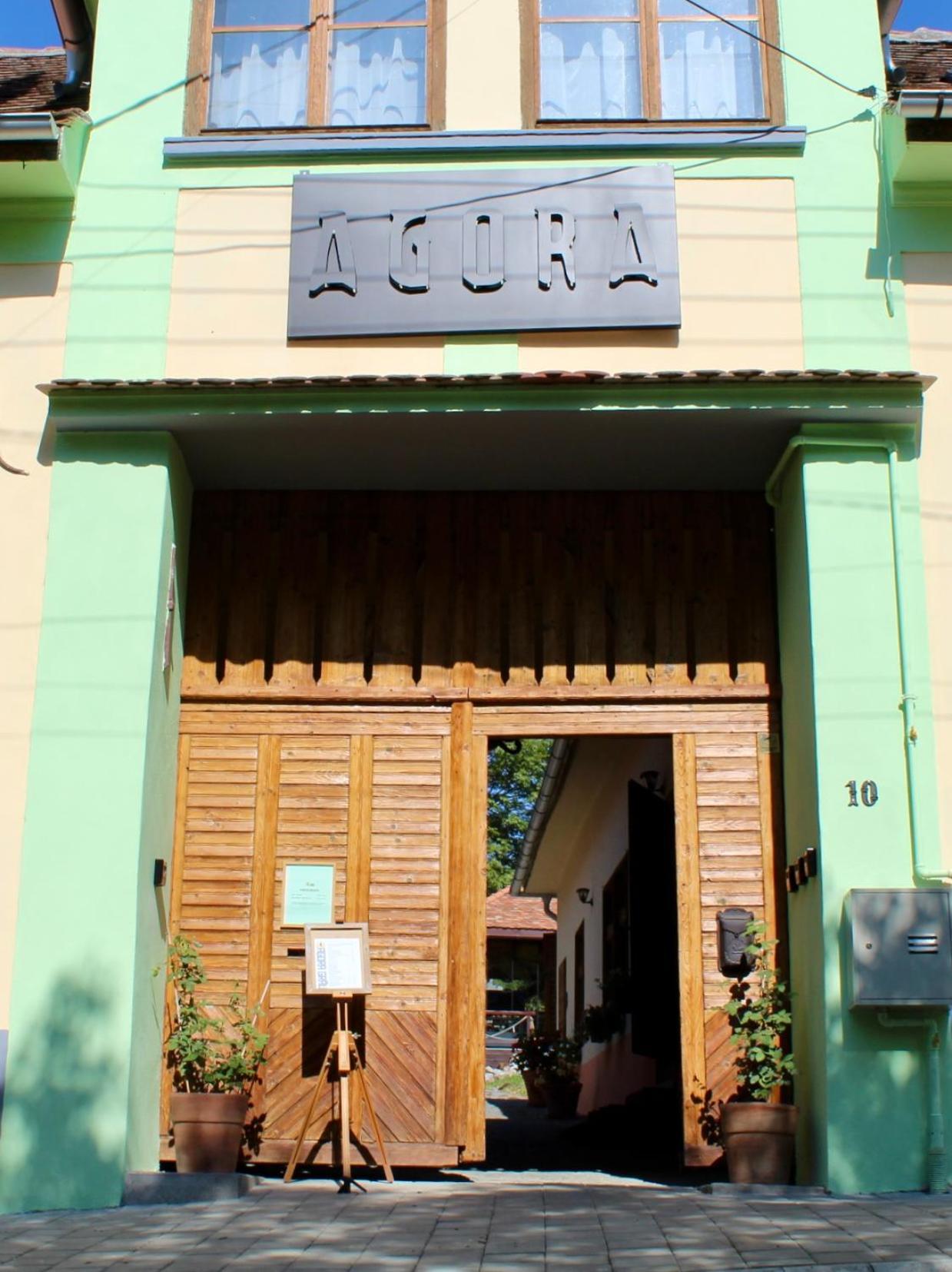 Pensiunea Agora Cisnadioara Exteriér fotografie